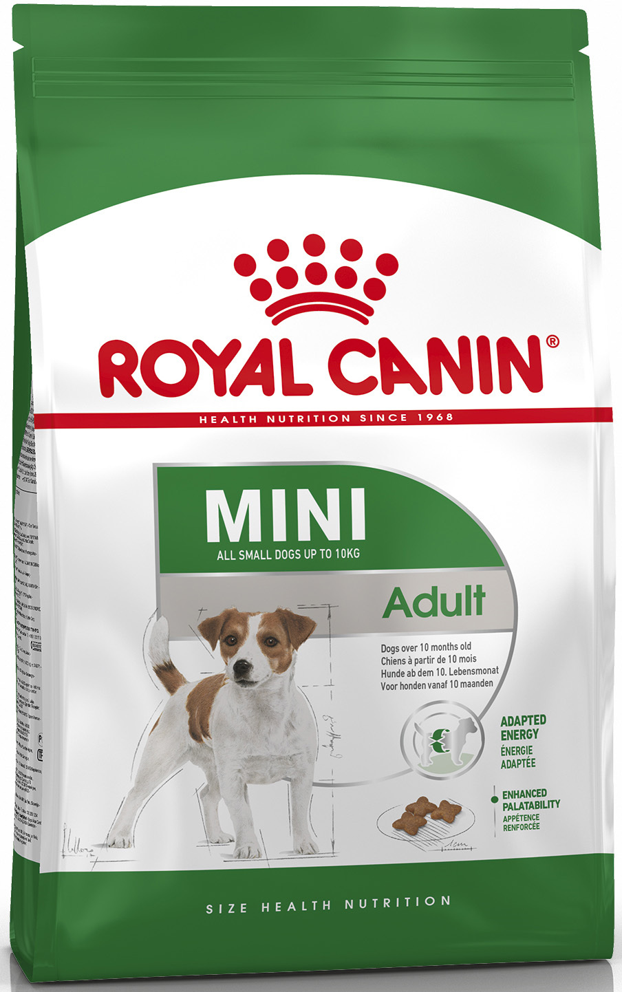 СухойкормRoyalCaninMiniAdultдлявзрослыхсобакмелкихпородскурицей,800г.