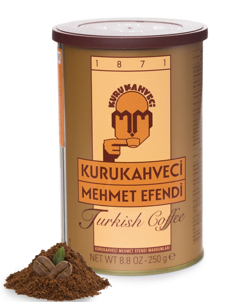 Турецкий молотый кофе для турки/джезвы Kurukahveci Mehmet Efendi ...