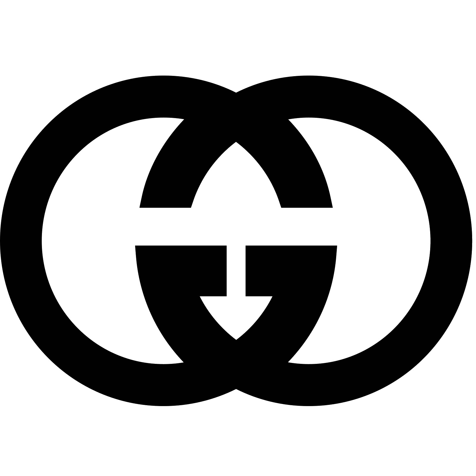 Мультяшный логотип гуччи