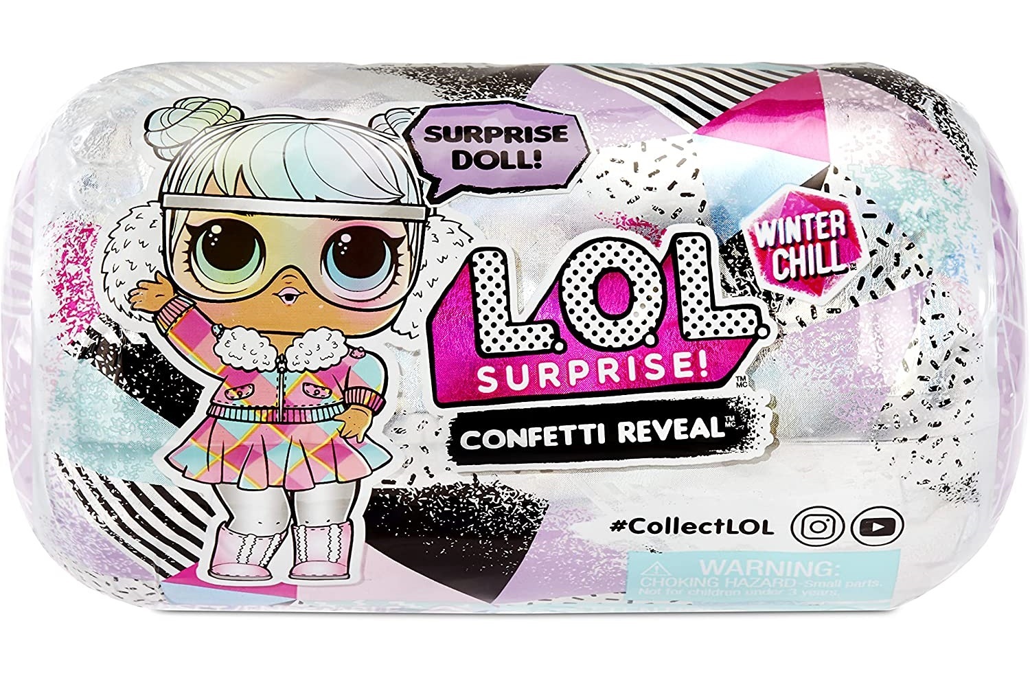 L.O.L.Surprise куколка Winter Chill капсула конфетти