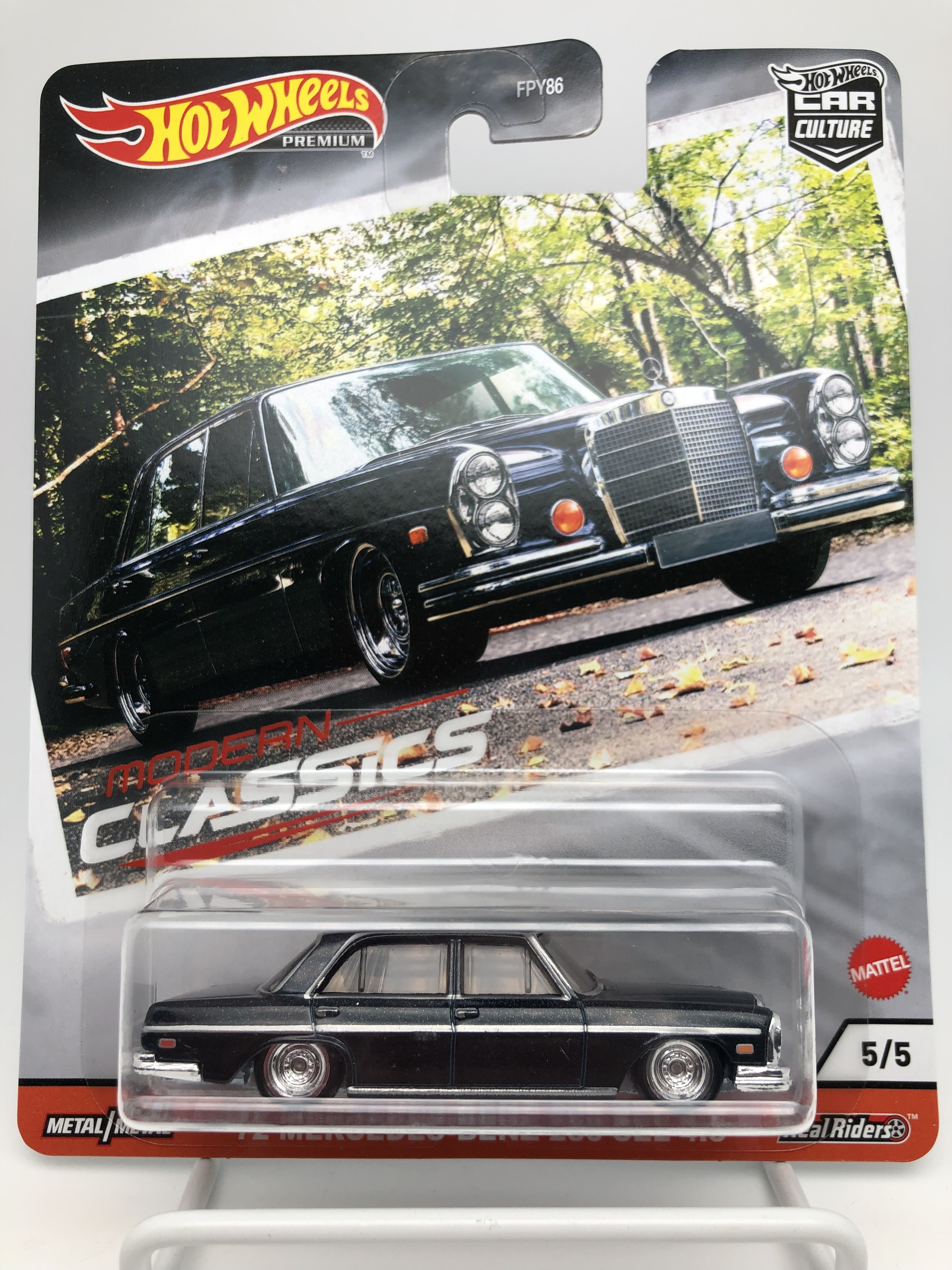 hot wheels 72 mercedes benz 280 sel