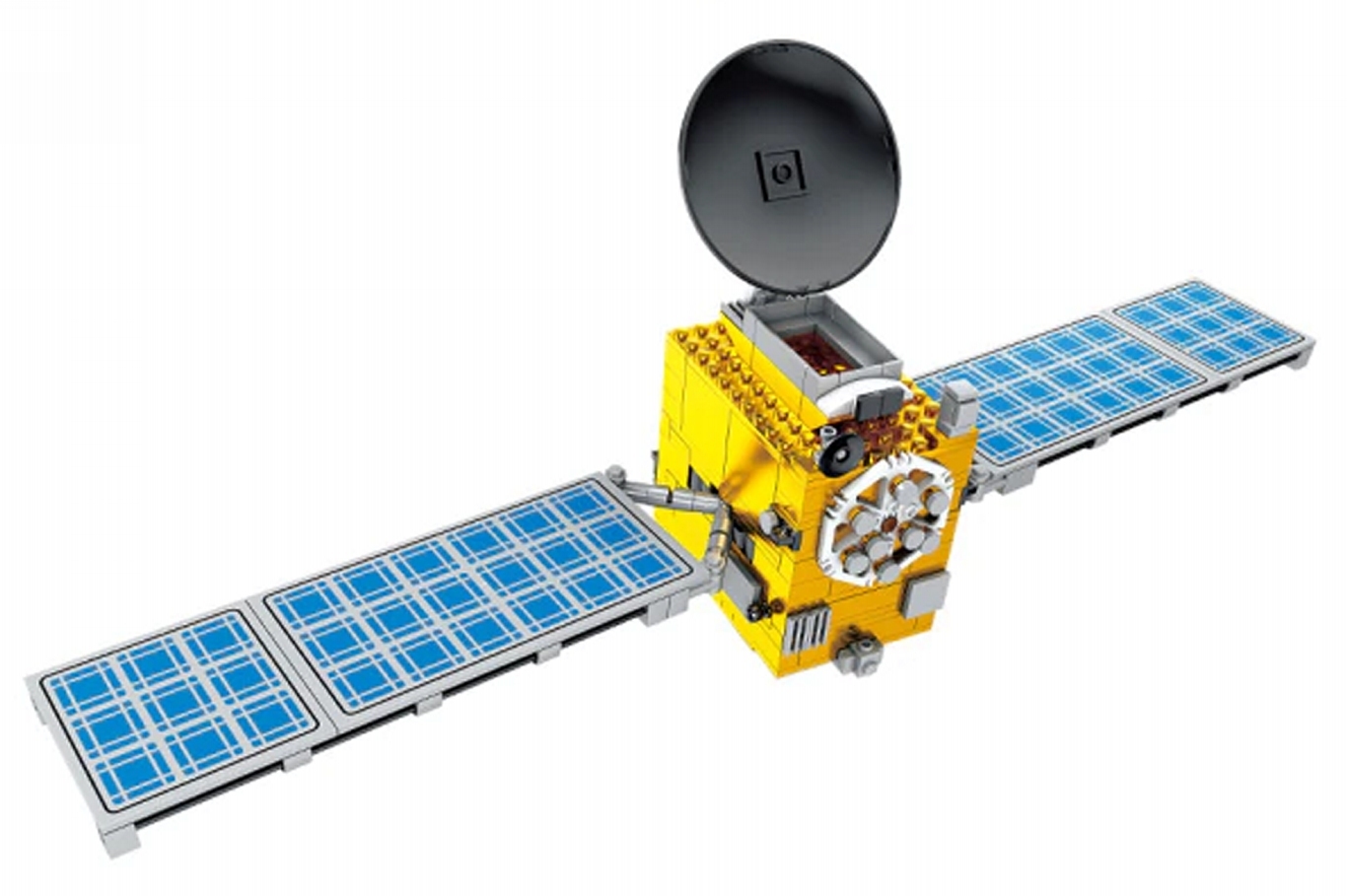 Модуль спутника. Спутниковый модуль лунной станции. Kazi конструктор робот.