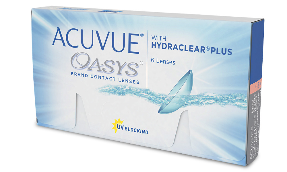 Двухнедельные линзы. Acuvue Oasys Hydraclear Plus. Двухнедельные линзы Acuvue Oasys - 1,5. Acuvue Oasys with Hydraclear Plus (6pk). Линзы Acuvue Oasys -2,5.