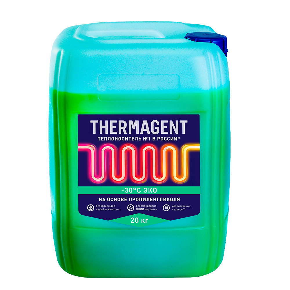 ТеплоносительThermagentEko-30С20кгнаосновепропиленгликоля