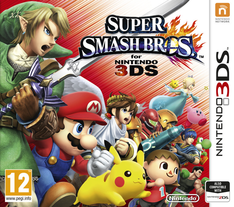 Игра Super Smash Bros. (Nintendo 3DS, Английская версия)