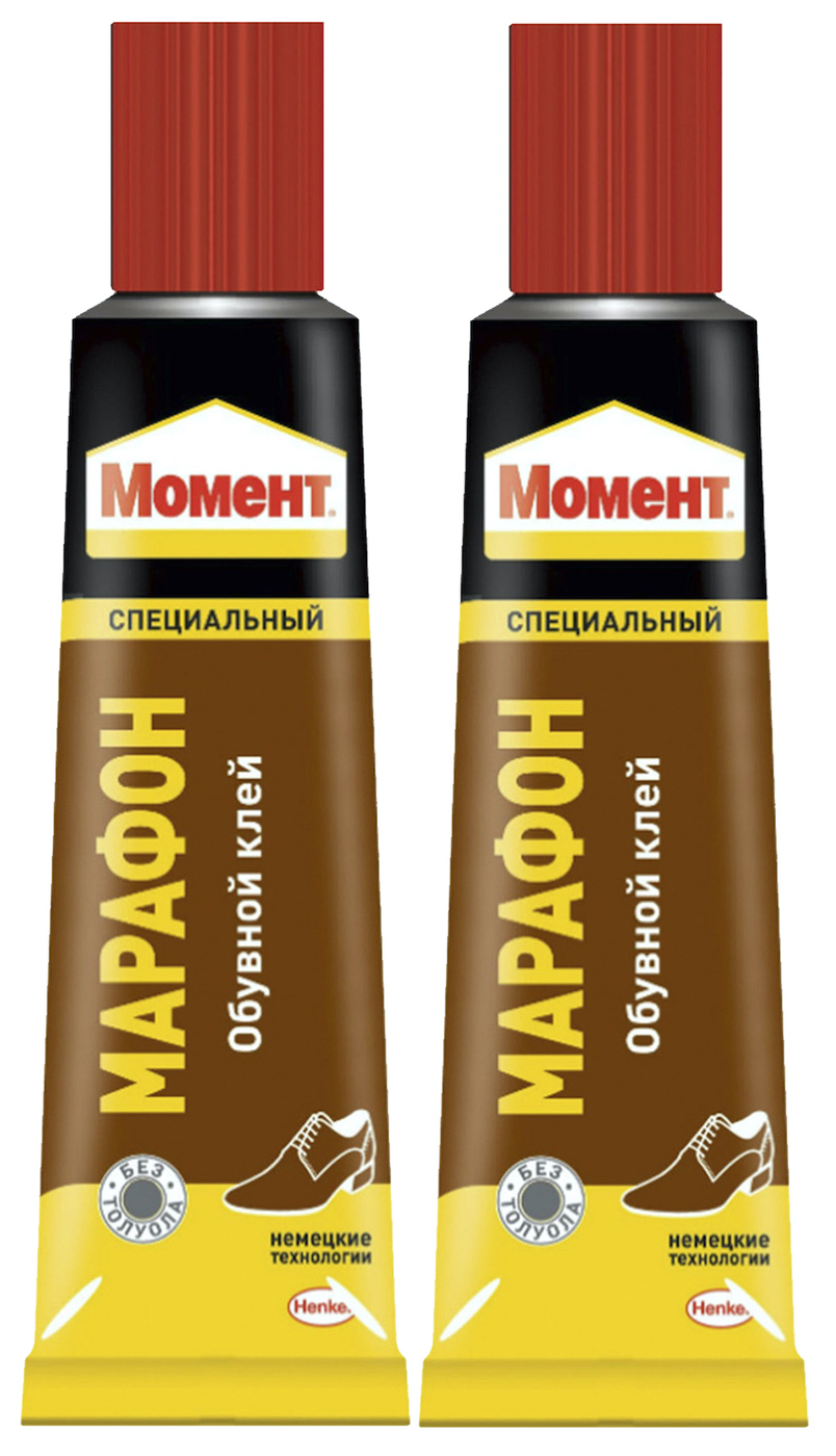 Клей обувной Момент "Марафон", 2 шт. по 30 мл. — купить в интернет ...