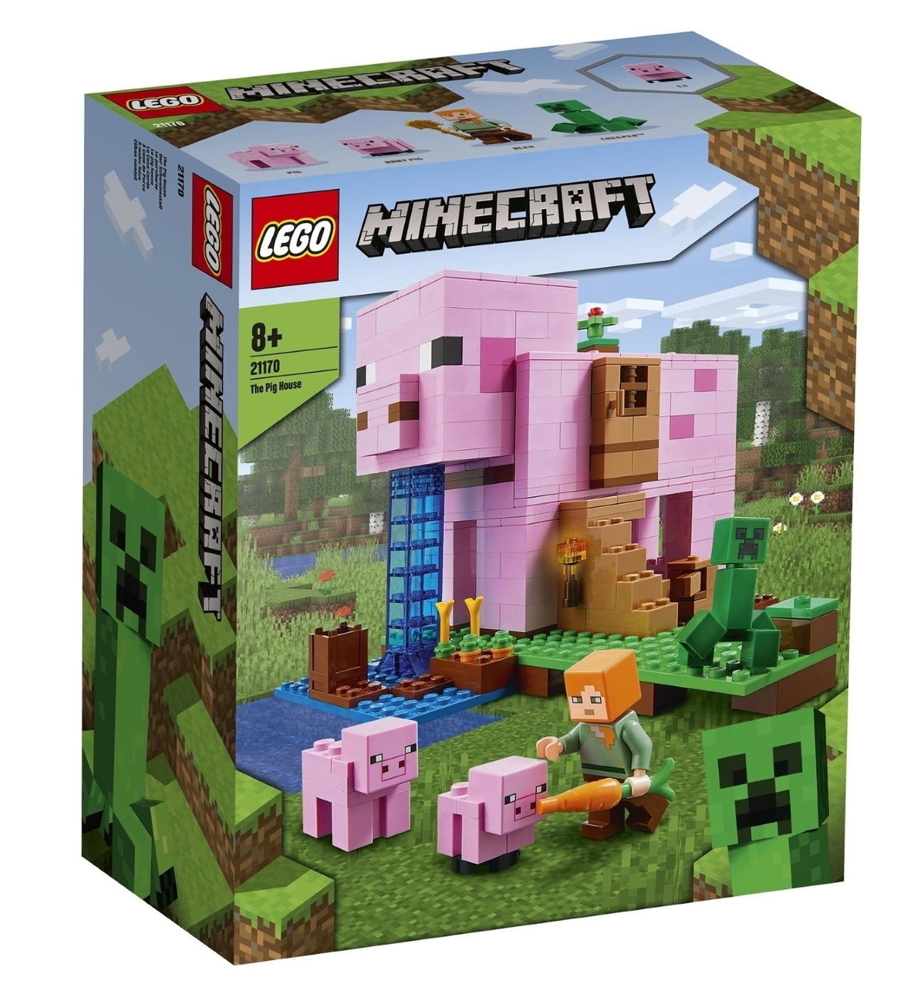 Конструктор LEGO Minecraft 21170 Дом-свинья