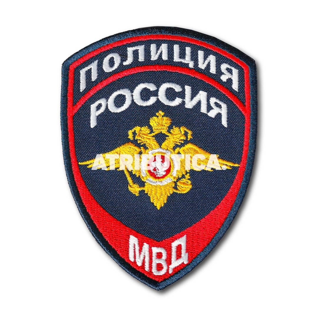 Шеврон полиция МВД 777