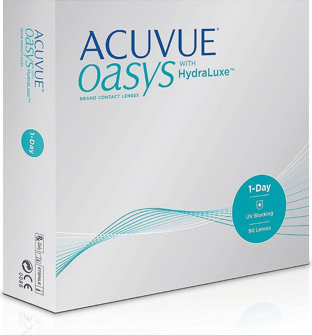 Контактные линзы 1-Day Acuvue Oasys 90 pk - dostavkalinz.ru