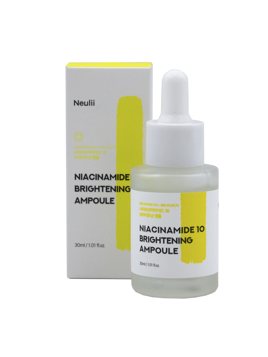 Niacinamide 10. Neulii Niacinamide 10 Brightening Ampoule. Сыворотка neulii. Neulii косметика. Neulii atopine Cream.