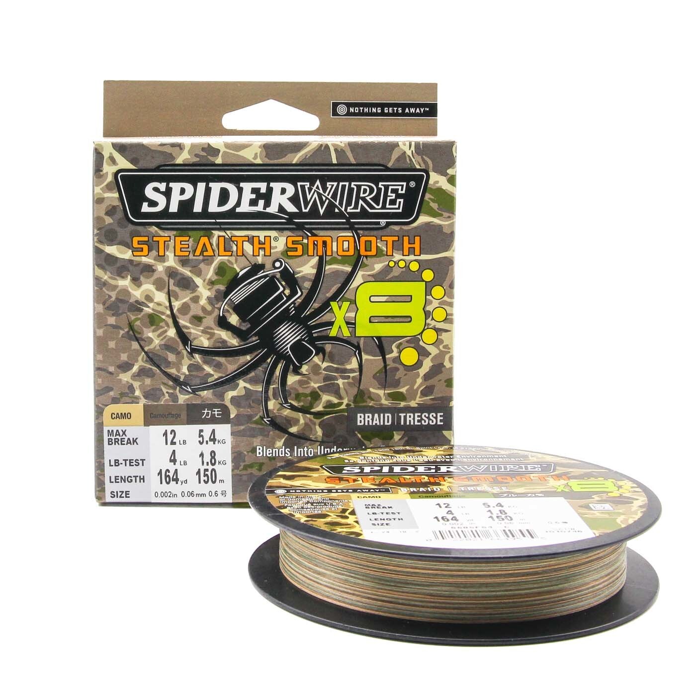 Плетеный шнур для рыбалки SPIDER, 150 м купить по выгодной цене в  интернет-магазине OZON (805422436)