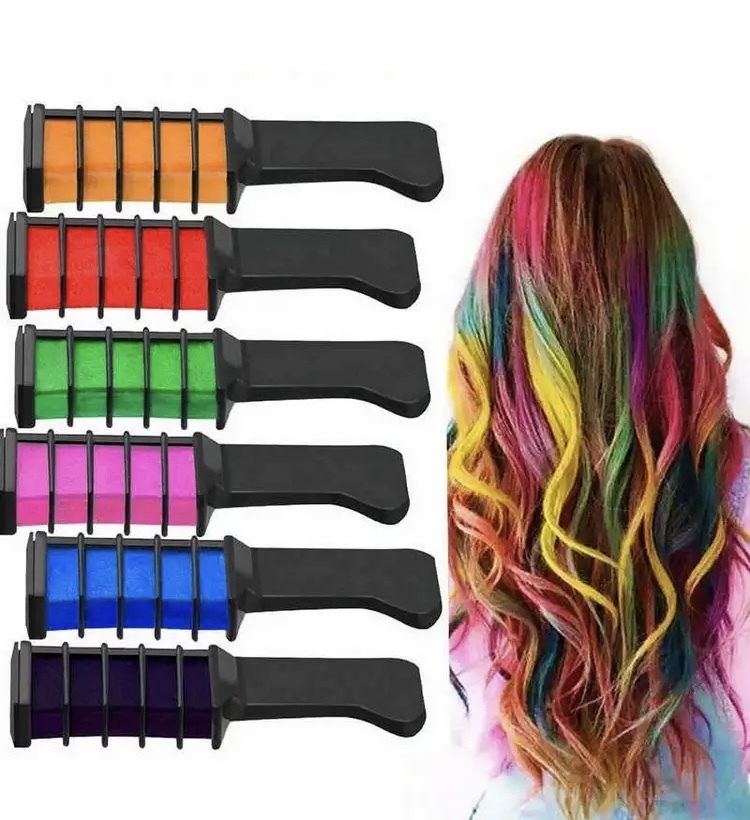 Временная краска. Мелок для волос hair Chalk. Цветные мелки для волос. Краска для волос разноцветная. Цветовыемелки доч волос.