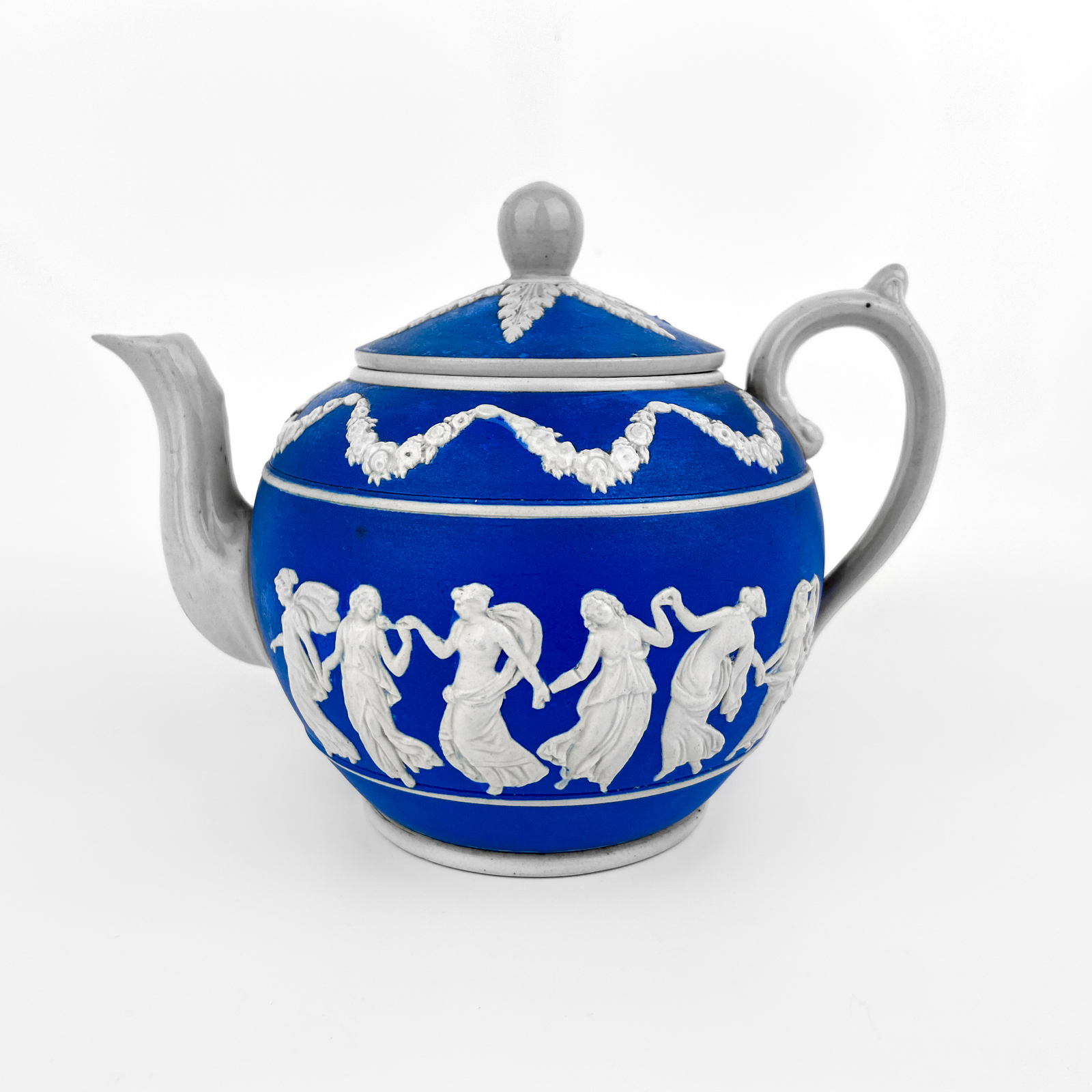 Чайник Spode. Англия, фарфор, 1891-1900 гг.