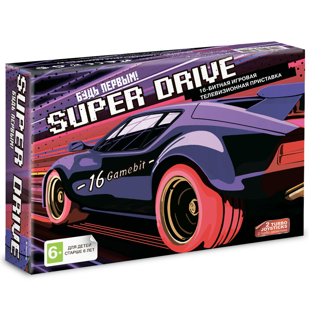 Игровая приставка 16-bit Super Drive Racing