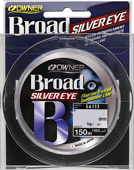 OWNER Леска Broad Silver Eye 150м 0,60мм 22кг