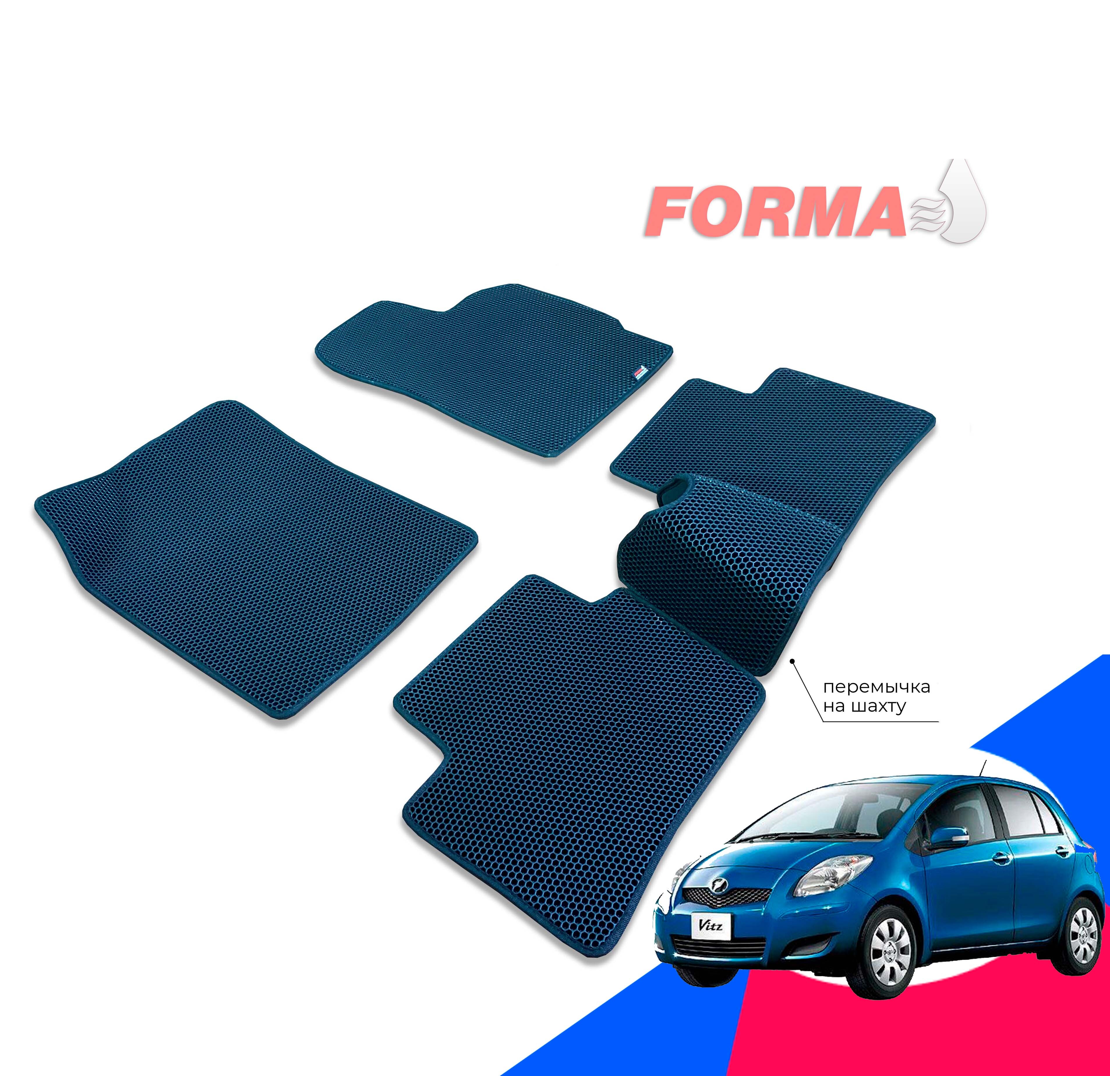 FORMA/АвтоковрикиэвавсалонToyotaVitz4WD2поколение,XP90(02.2005-11.2010)/ТойотаВитц4вд