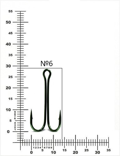 Крючок двойник 6. Крючок двойник Кривой. Двойник 6х8.