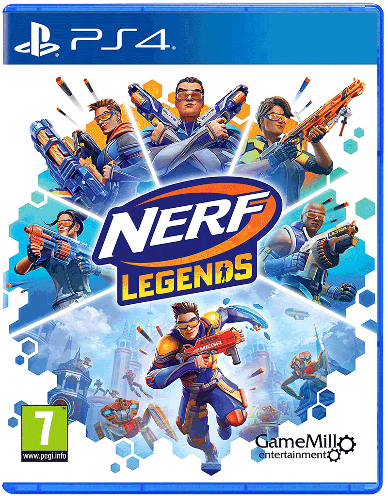 Игра NERF Legends Легенды Нерфа (PlayStation 4, Английская версия)