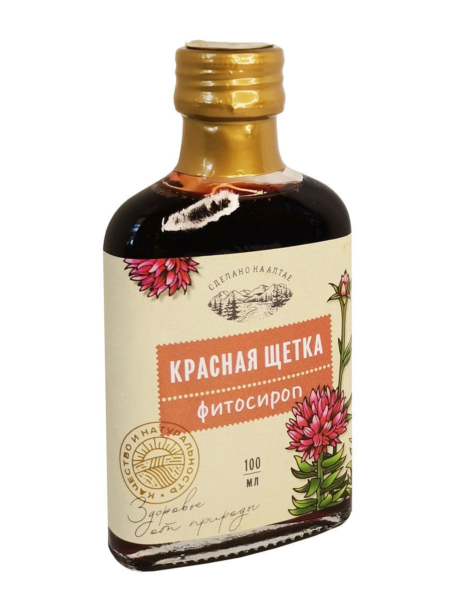 Красная щетка. Фито сироп 