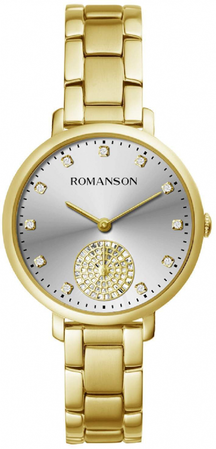 RM 9a14l LG(WH) часы Романсон