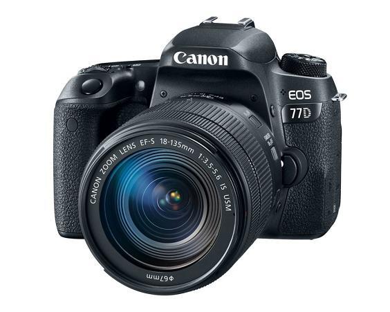 Фотоаппарат Canon EOS 77D kit 18-135 IS USM nano