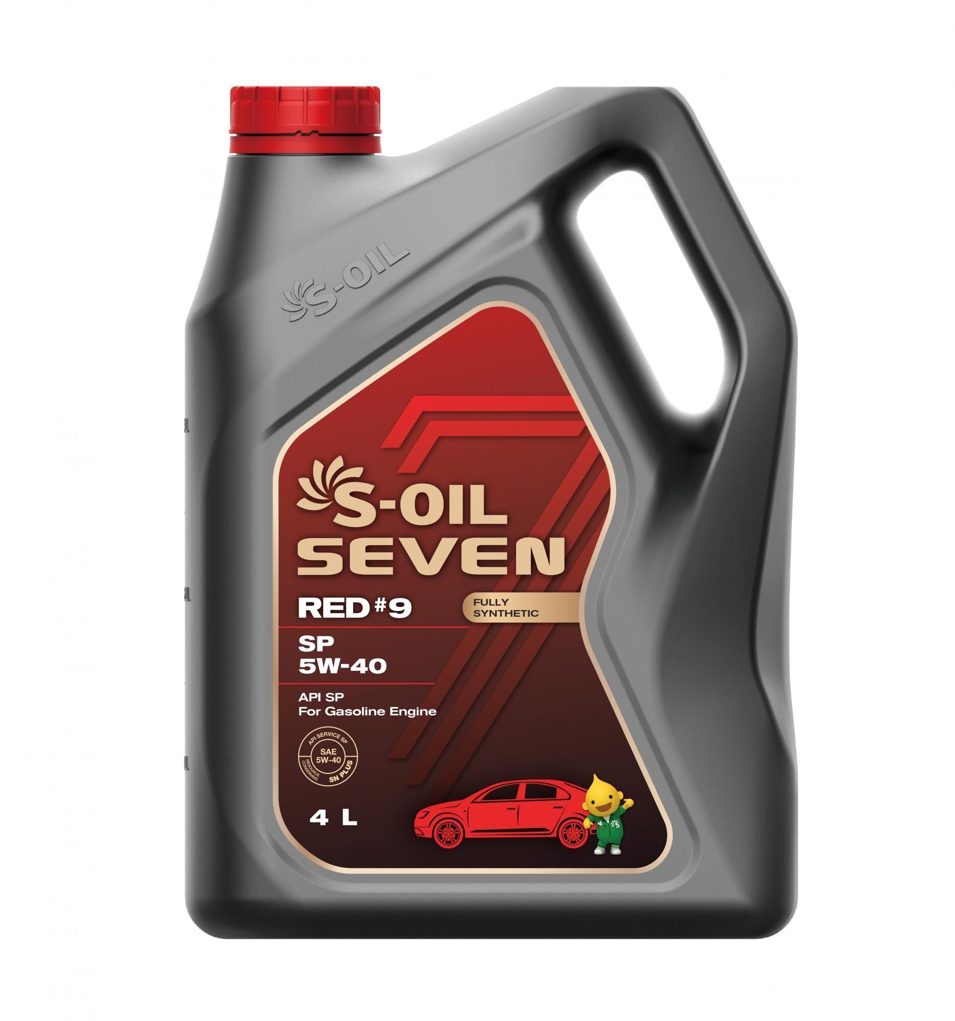 S-OILSEVENRED#95W-40,Масломоторное,Синтетическое,4л