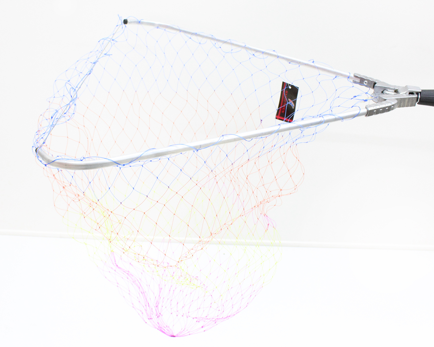 Подсачек D50 цветная сетка телескопический для рыбалки / подсак / садок .