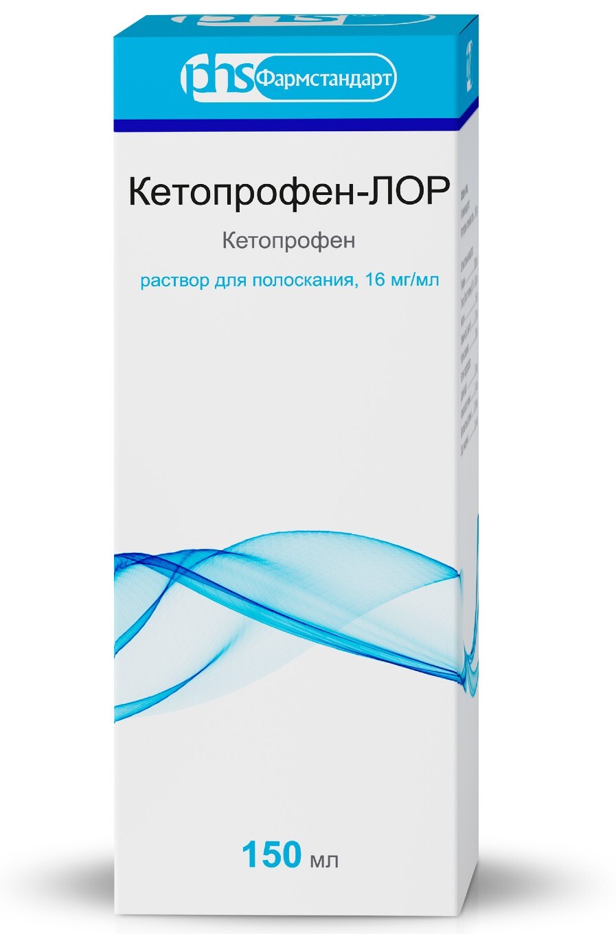 Кетопрофен-Лор, раствор для полоскания 16 мг/мл, 200 мл —  в .