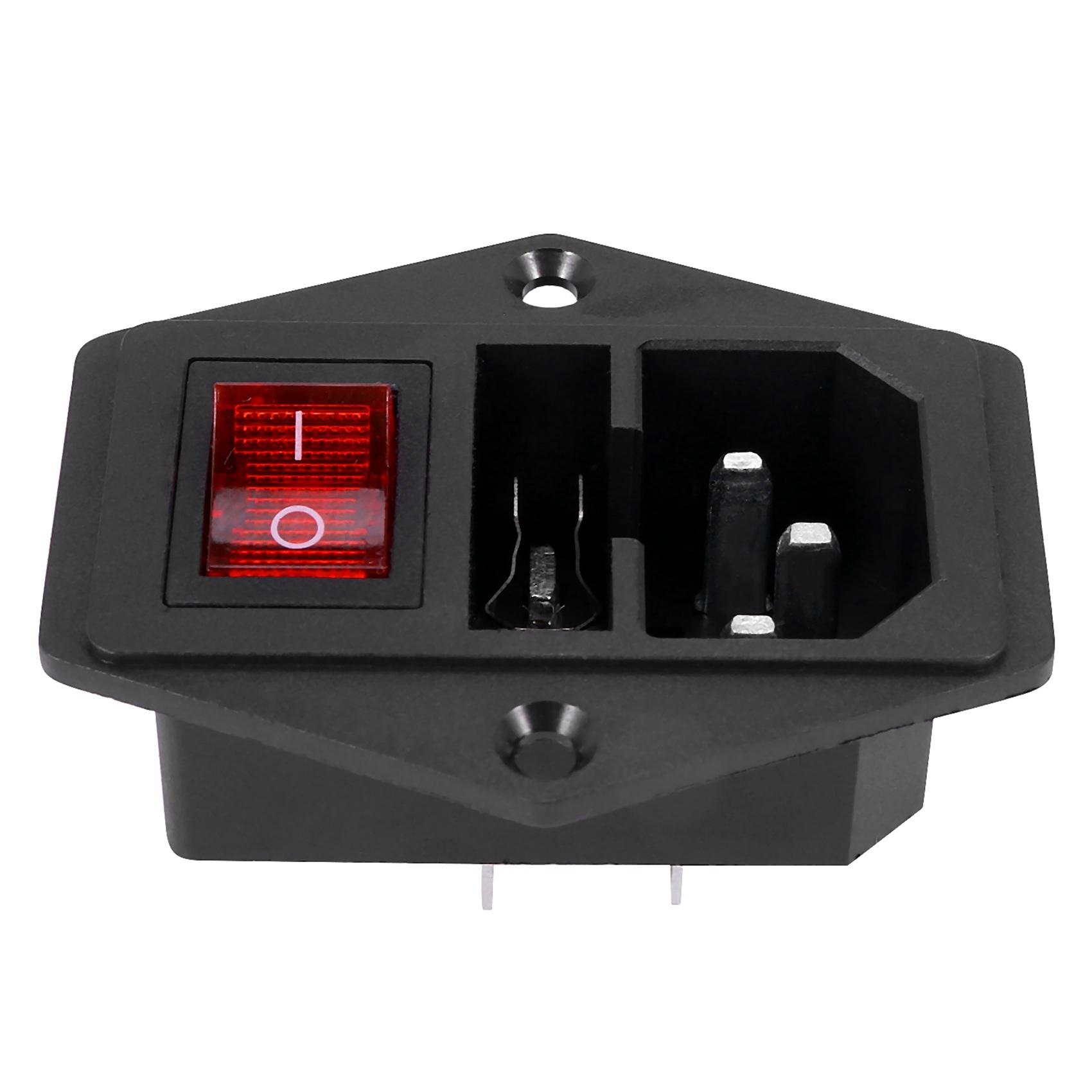 Розетка iec c14 с выключателем. 3pin iec320. штекер iec 3 pin комп+выключатель с предохранителем (ac-014). выключатель с плавким предохранителем. штепсельный выключатель.