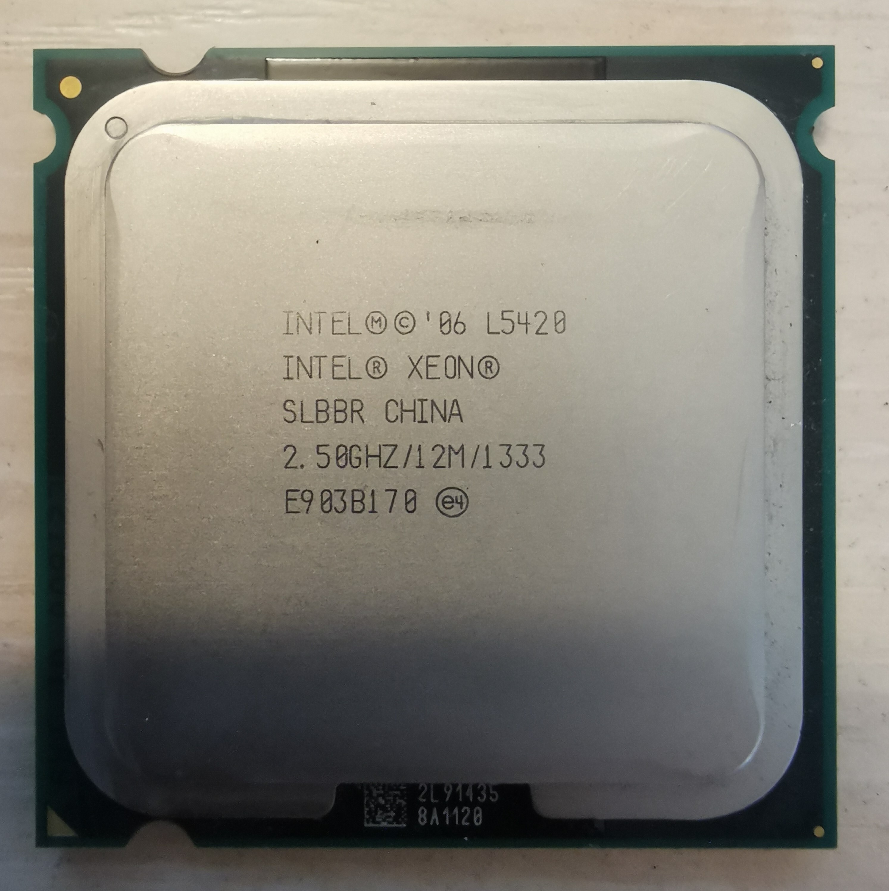 Xeon l5420. Intel Xeon l5420 характеристики.