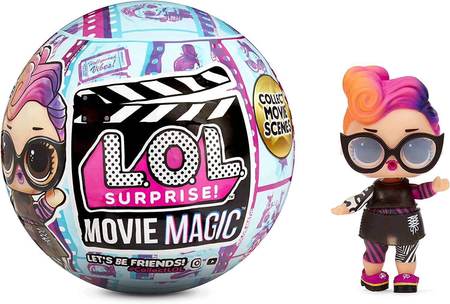 Кукла L.O.L. Surprise! Movie Magic Dolls Ball ЛОЛ Шар Муви Мэджик - купить  с доставкой по выгодным ценам в интернет-магазине OZON (818684089)