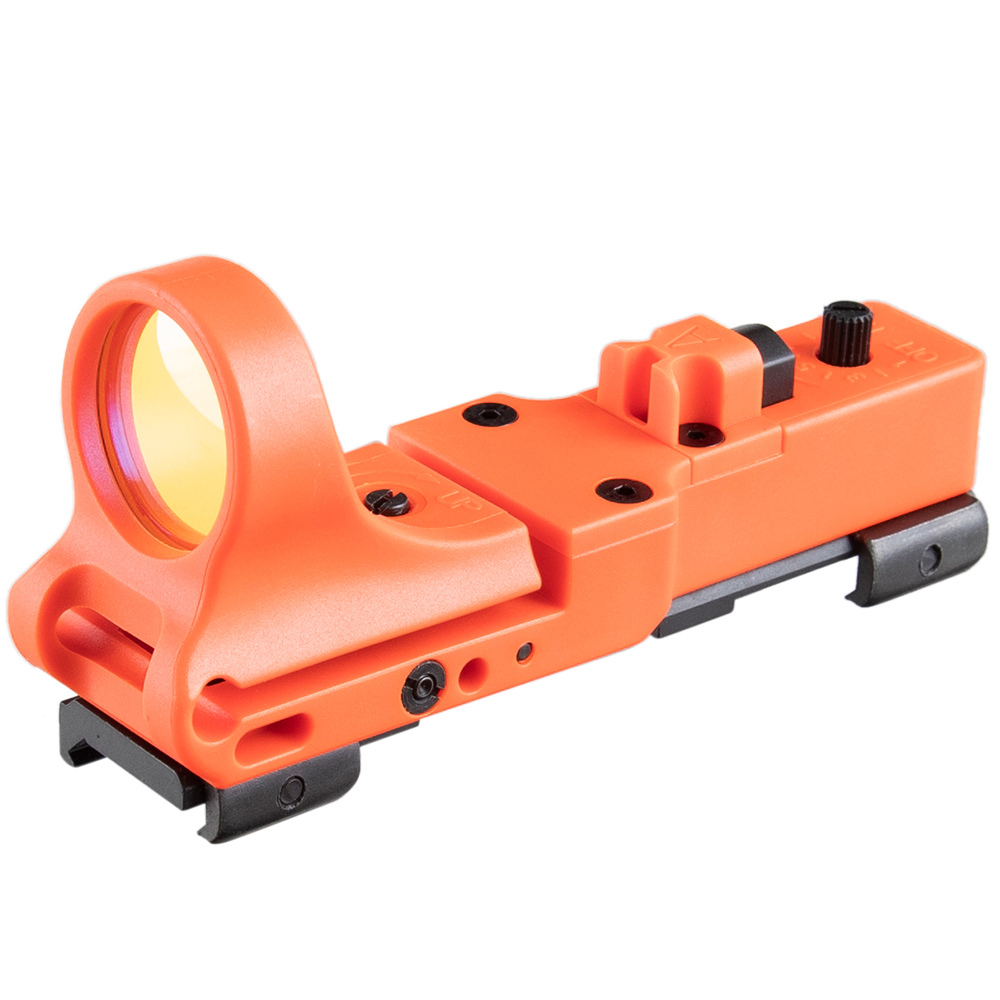 Голографический прицел. Element Seemore Railway Reflex c-more Sight. Расцветка оптики.