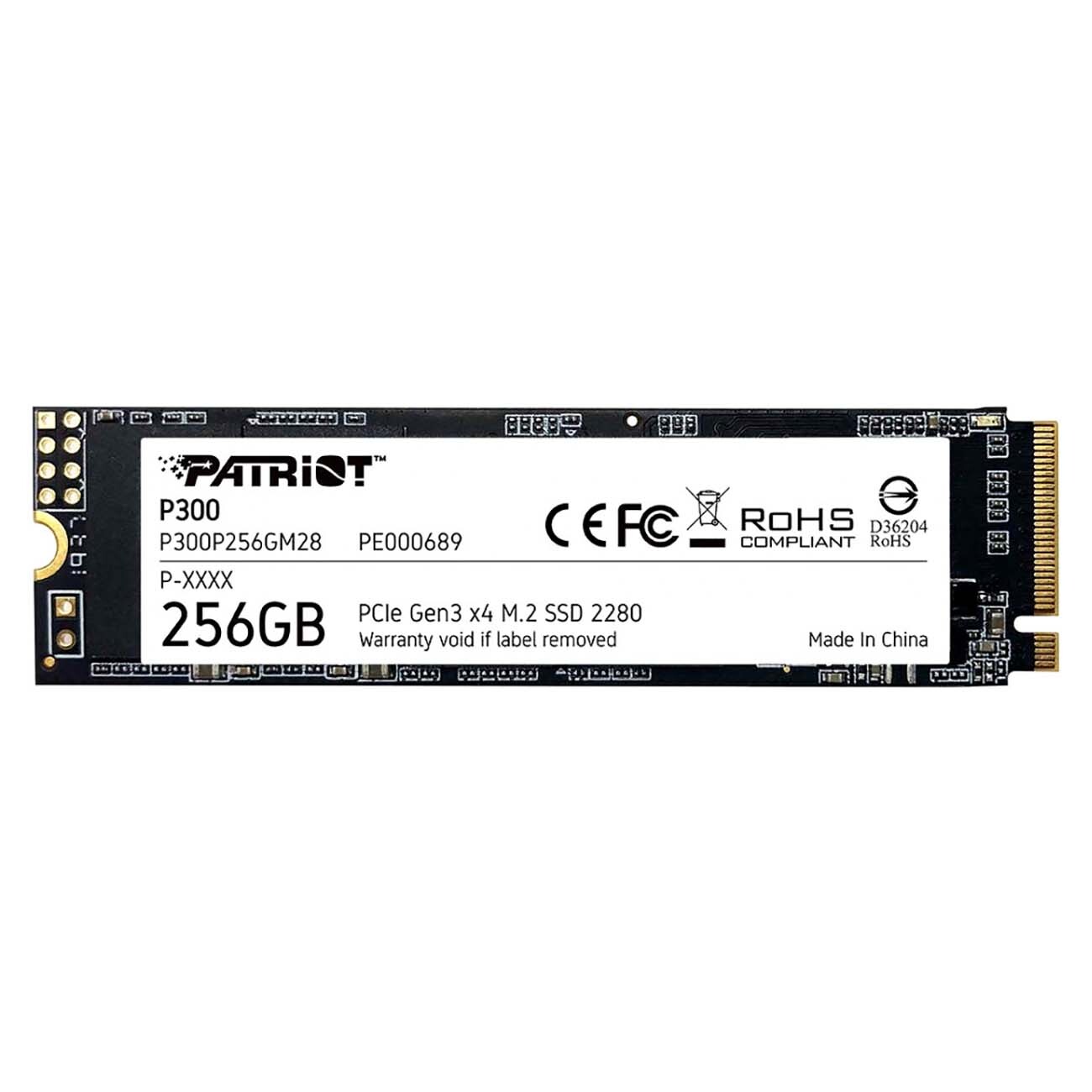 Patriot Memory 256 ГБ Внутренний SSD-диск 256GB P300 (P300P256GM28) (814914026519,0814914026519)