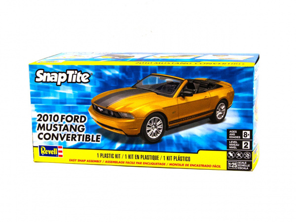 Сборная модель Revell  11963RE Кабриолет 2010 Ford Mustang Convertible Масштаб 1/25