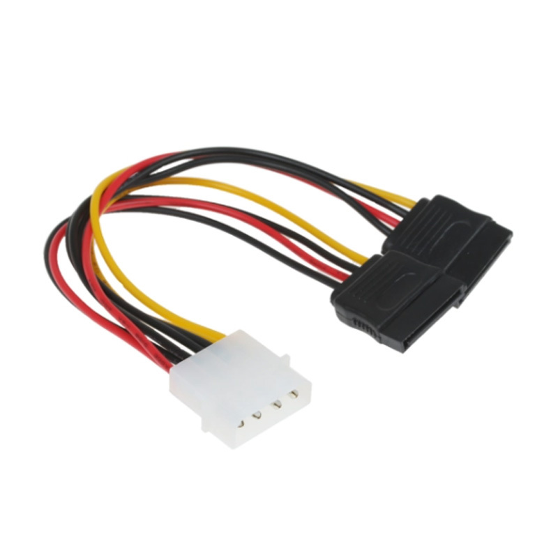 AmperatorКабельпитанияMolex4pin/SATA15-pin,0.2м,разноцветный