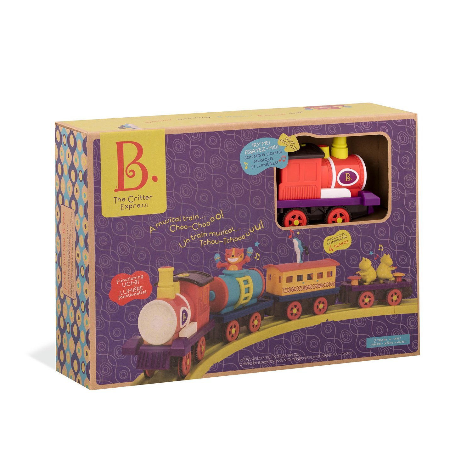 Doll train musical box. Набор игровой b. поезд с музыкантами bx1742z. Battat железная дорога. Набор игровой поезд Toys b1742. Battat набор игровой поезд с музыкантами.