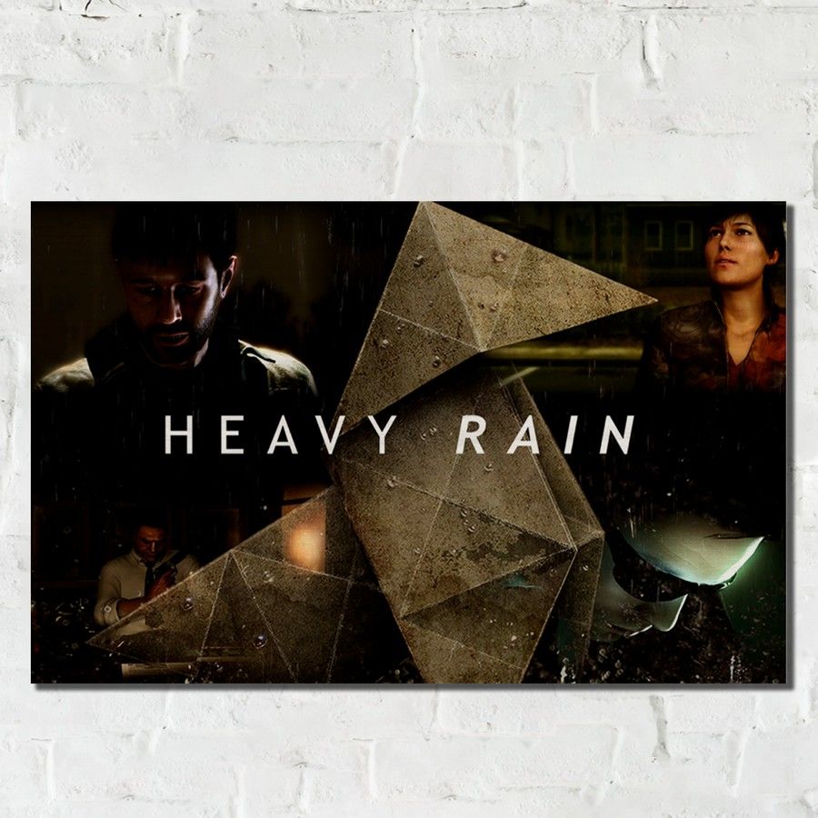 Тарелки в гостиной heavy rain