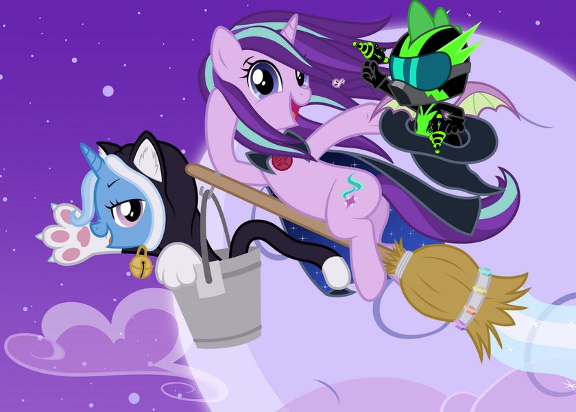 To be the pony. Старлайт Глиммер арт. Starlight Glimmer Wallpaper