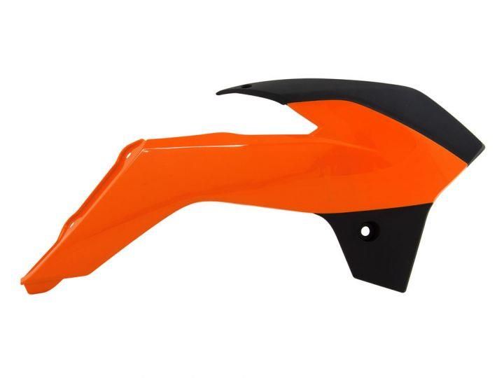 Боковины радиатора RTech R-CVKTMAR0985 KTM SX85 13-17 оранжевые