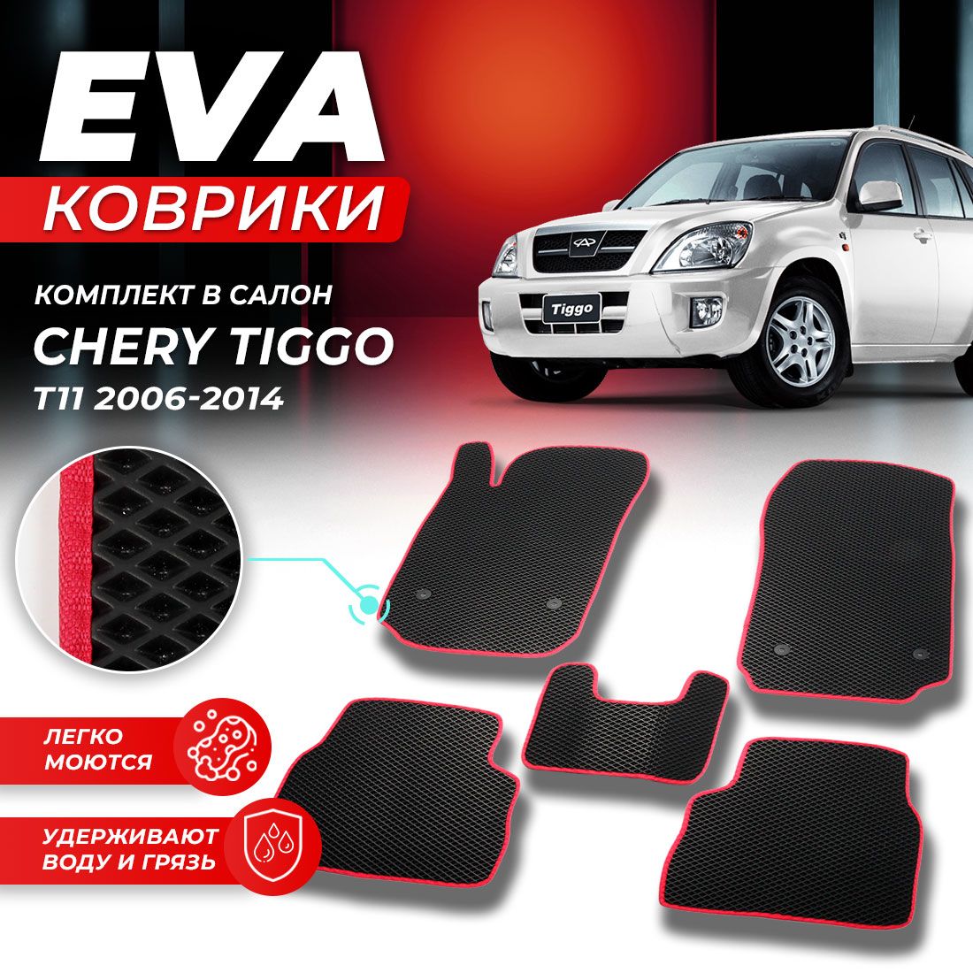 реснички на фары на chery tiggo | Дзен