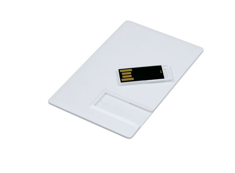 centersuvenirUSB-флеш-накопительФлешкаКредиткаUSB2.0(card3)4ГБ,белый