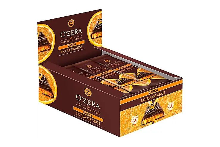 Шоколад Ozera Dark Extra Orange 90г