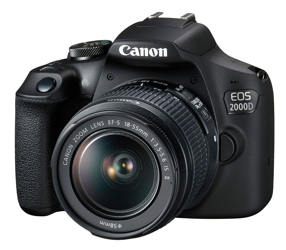 Зеркальный фотоаппарат Canon EOS 2000D Kit EF-S 18-55mm IS II