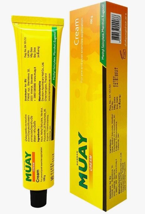 Обезболивающий крем анальгетик Muay, Analgesic Cream MUAY, Namman, 100 ...