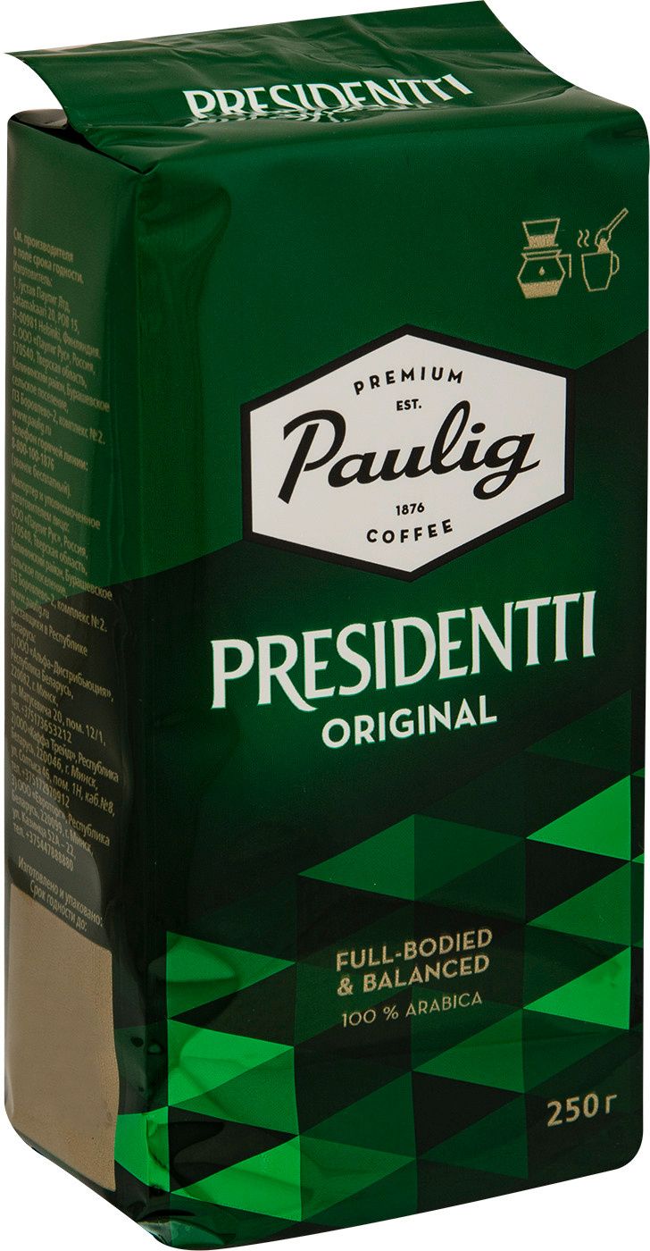 Paulig Presidentti Original 1 Кг Купить