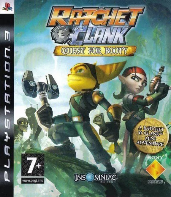 Игра Ratchet & Clank: Quest For Booty (PlayStation 3, Английская версия)