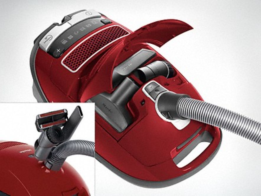 Бытовой пылесос Miele 46726, красный - купить по низким ценам в интернет-магазин