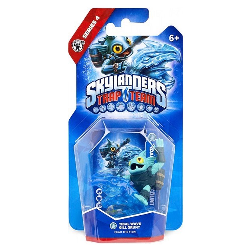 Фигурка Skylanders Trap Team стандартная - TIDAL WAVE GILL GRUNT (стихия Wa...