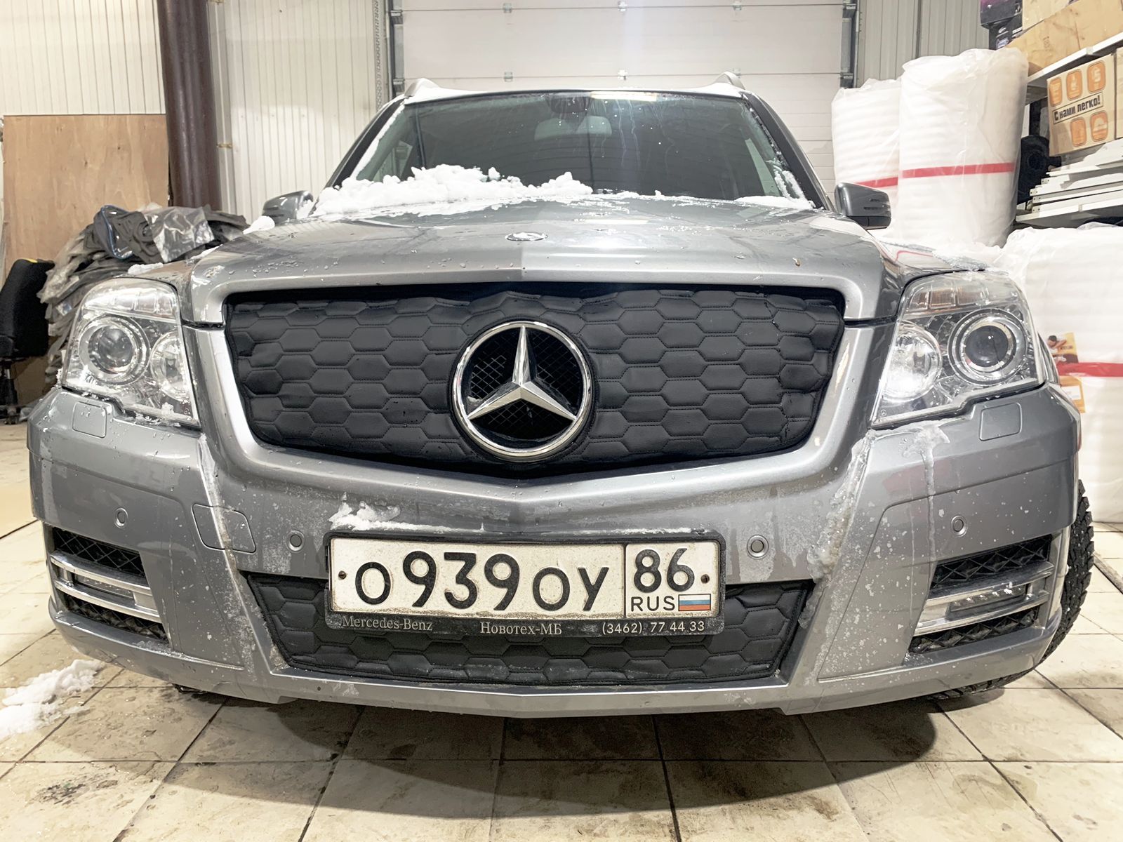 Утеплитель радиатора Mercedes-Benz GLK-Класс 2008 - 2012 I (X204)Комплект 2  детали - АВТОСТИЛЬ арт. 34454566 - купить по выгодной цене в  интернет-магазине OZON (800169568)