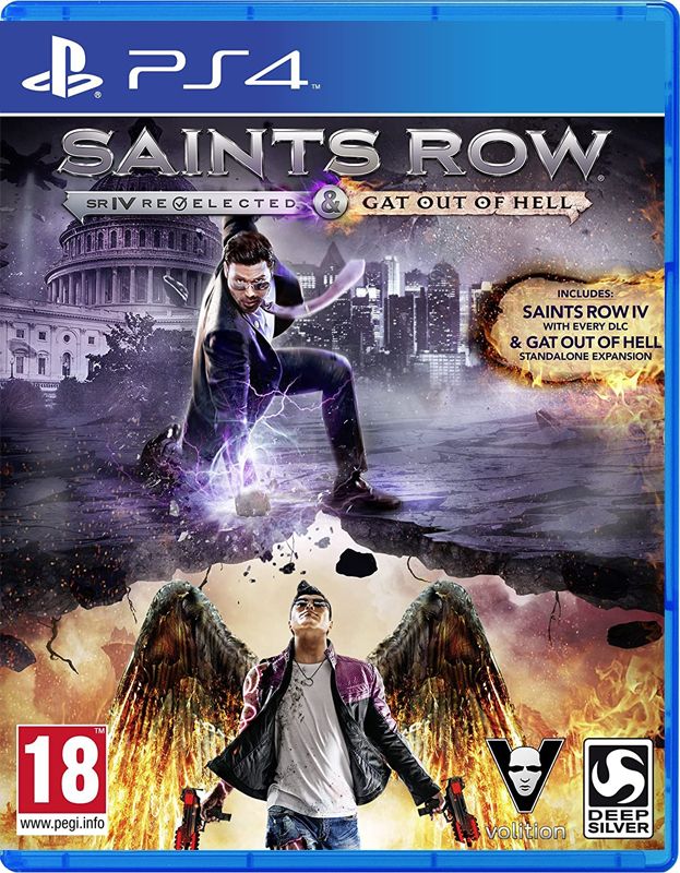 Игра Saints Row IV: Re-Elected + Gat out of Hell для PS4